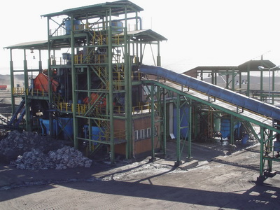 coal washing production