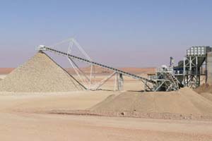 sand gravel production line