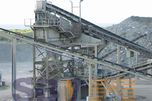 Limestone processing plant