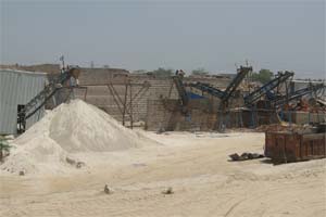 Quartz processing plant