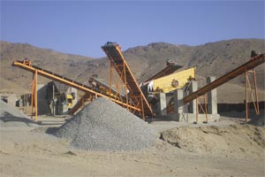 stone crushing production line